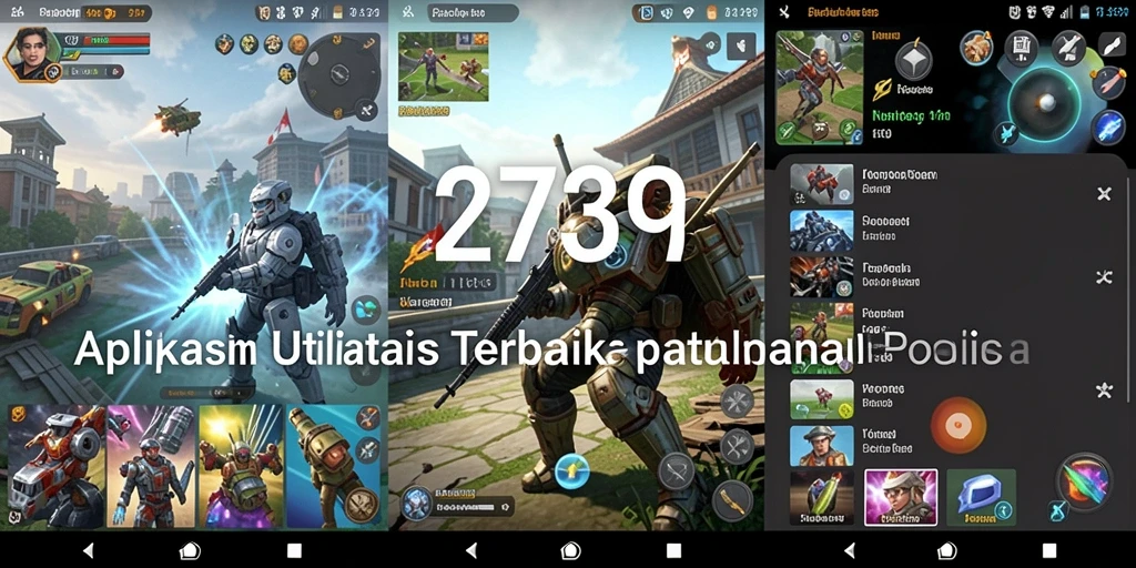 Tampilan antarmuka aplikasi Utility 2739 yang menarik.