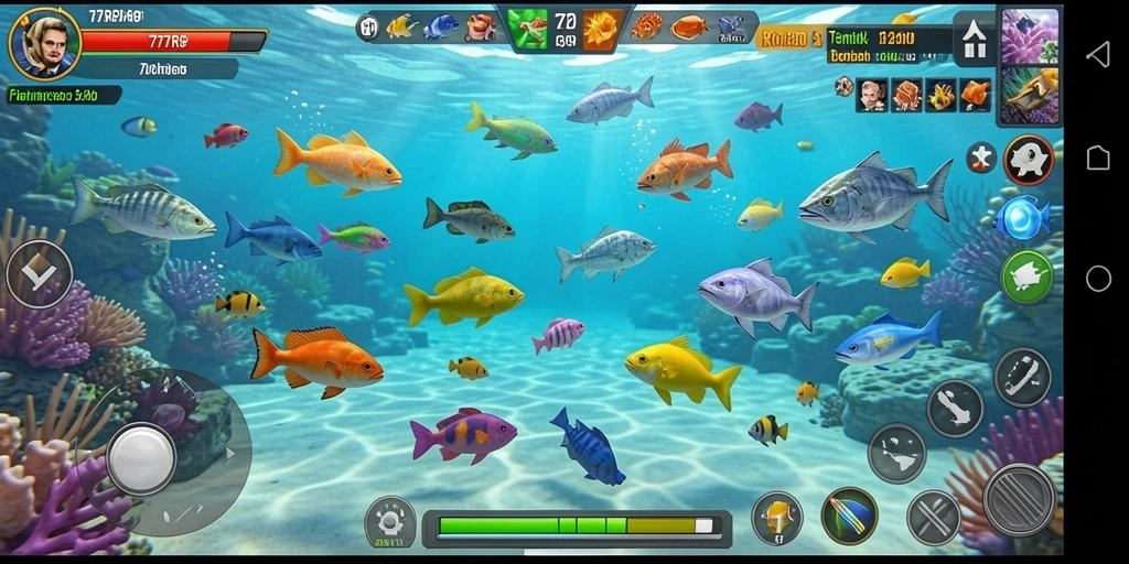 Gameplay Tembak Ikan yang menarik dan seru dari 77RP.