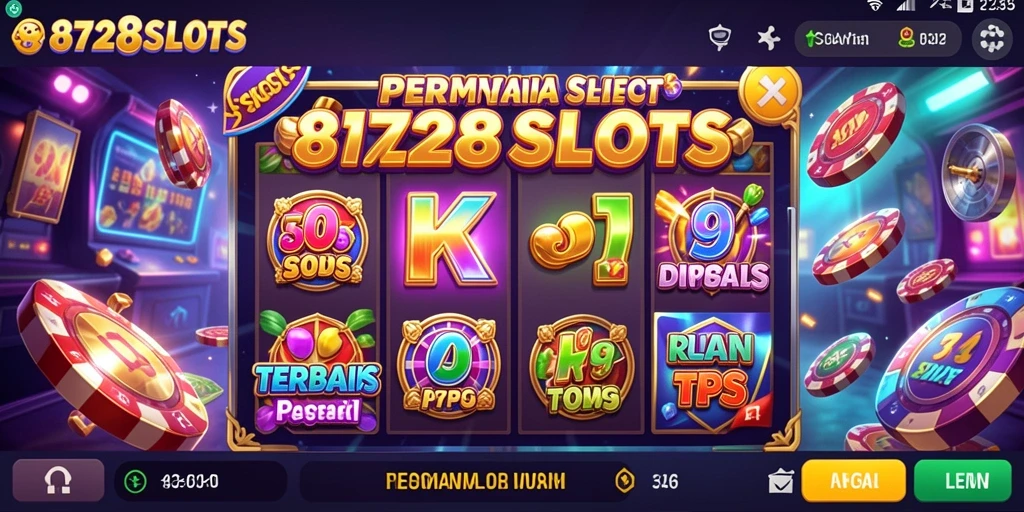 Tampilan gameplay 8728SLOTS yang memukau dan menarik.