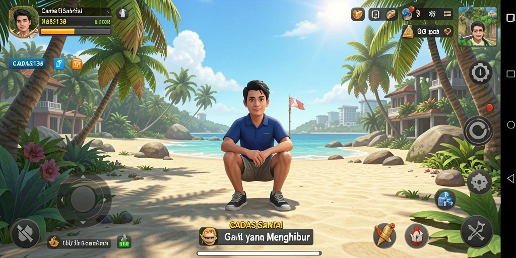 Tampilan gameplay seru dan menghibur dalam CADAS138.