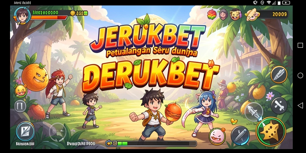 Tampilan gameplay seru dan menarik dari JERUKBET.