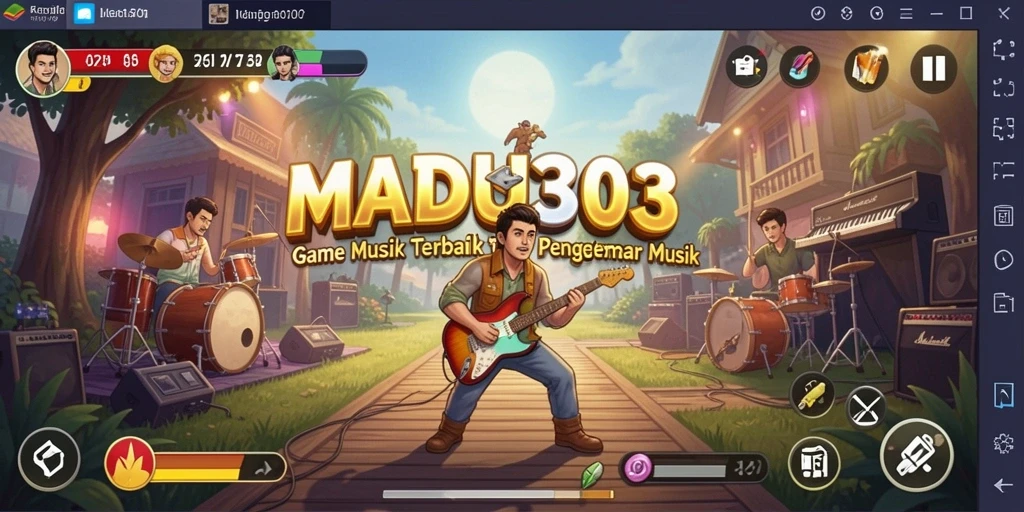 Tampilan gameplay MADU303 yang menarik dan interaktif.