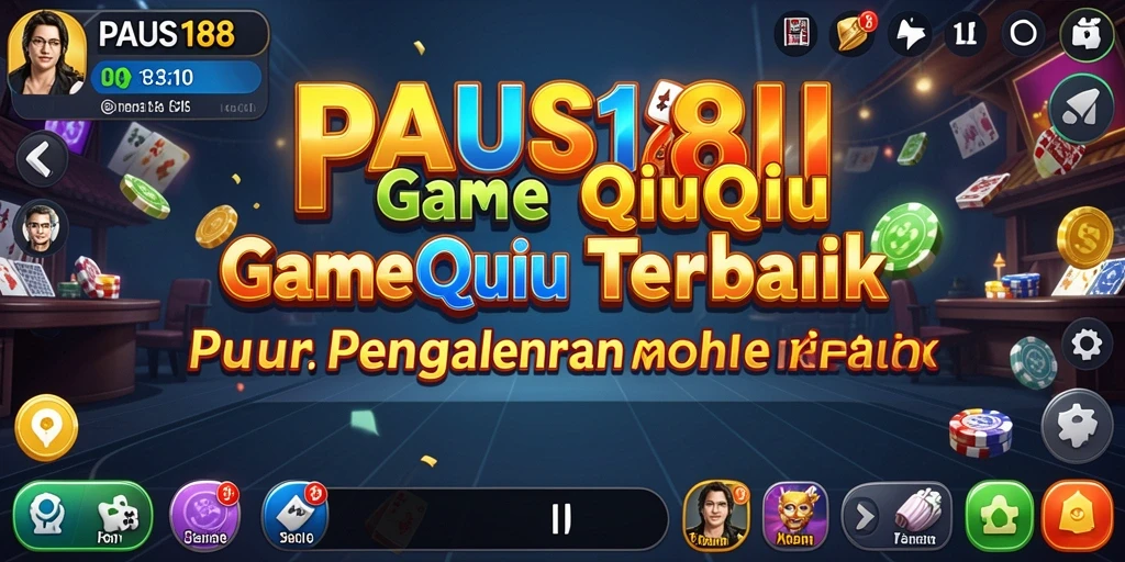 Gameplay seru PAUS188 dalam permainan QiuQiu.